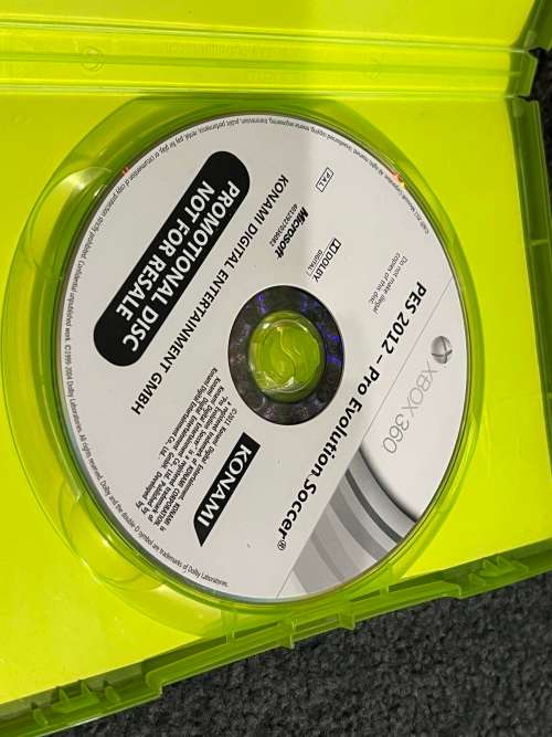 PES 2012 Pro Evolution Soccer Xbox 360 game