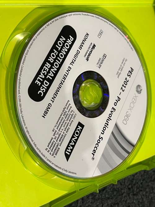 PES 2012 Pro Evolution Soccer Xbox 360 game