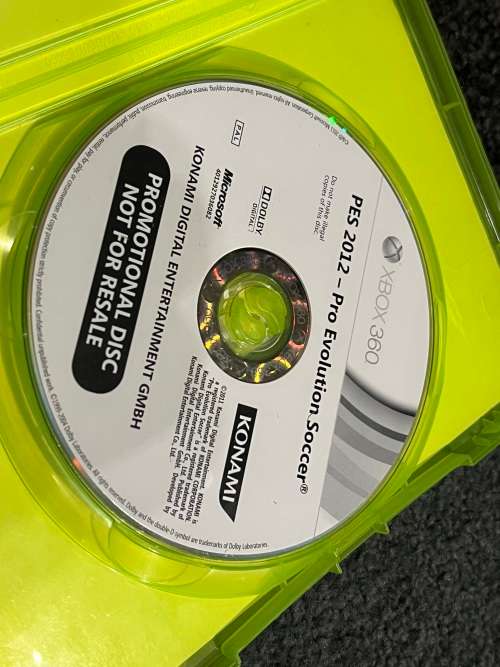 PES 2012 Pro Evolution Soccer Xbox 360 game