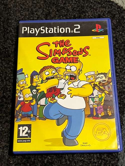 Simpsons game PS2