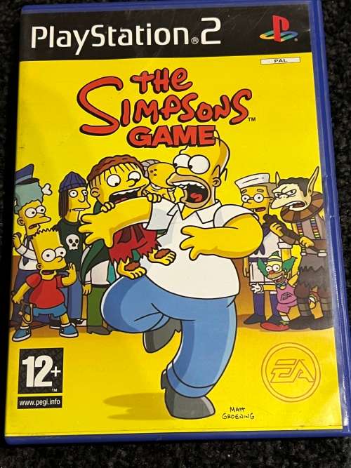 Simpsons game PS2