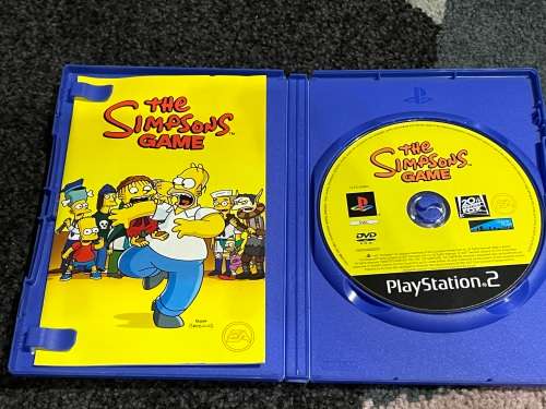 Simpsons game PS2