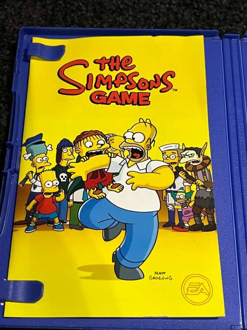Simpsons game PS2