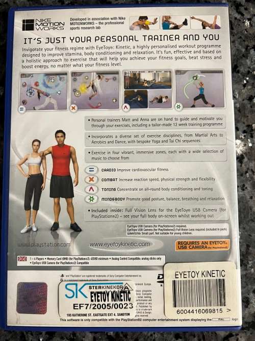 Kinetic PS2 game
