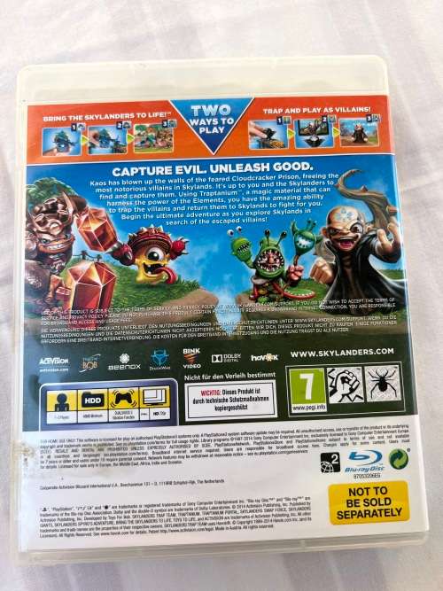 Skylanders Trap Team PS3 game