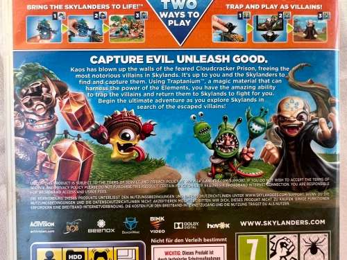 Skylanders Trap Team PS3 game