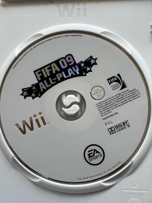Wii FIFA All Play 09 game
