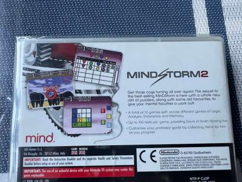 Brand new Mindstorm 2 DS game