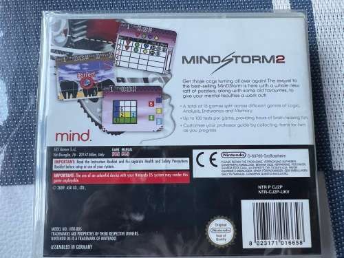 Brand new Mindstorm 2 DS game