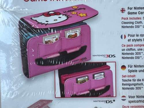 Brand new 3DS Hello Kitty double pack - game and case and accessory set