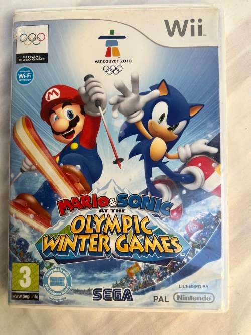 Wii game Mario and Sonic at the Olympic Games