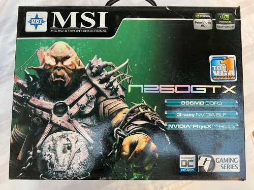 MSI 260GTX Nvidia value more than R5000