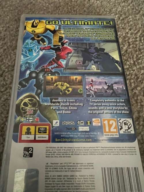 PSP Ben 10 Cosmic Destruction game