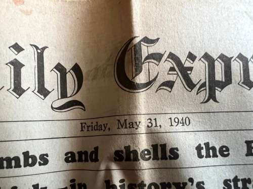 Vintage war time memorabilia - some back to 1940`s