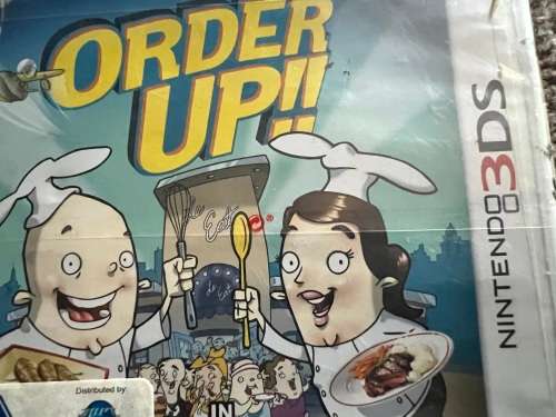 Brand new and sealed Nintendo 3DS - Order Up rare game - set 2