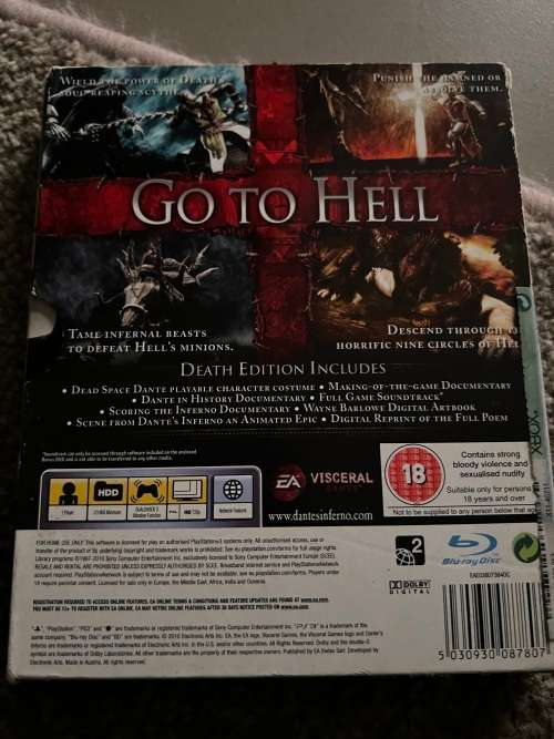 Dantes Inferno Death Edition - rare