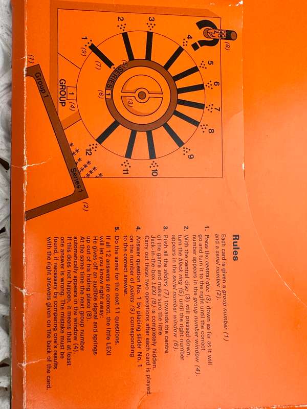 Lexidata vintage game