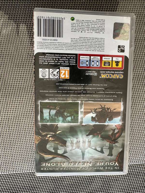 Monster Hunter PSP game