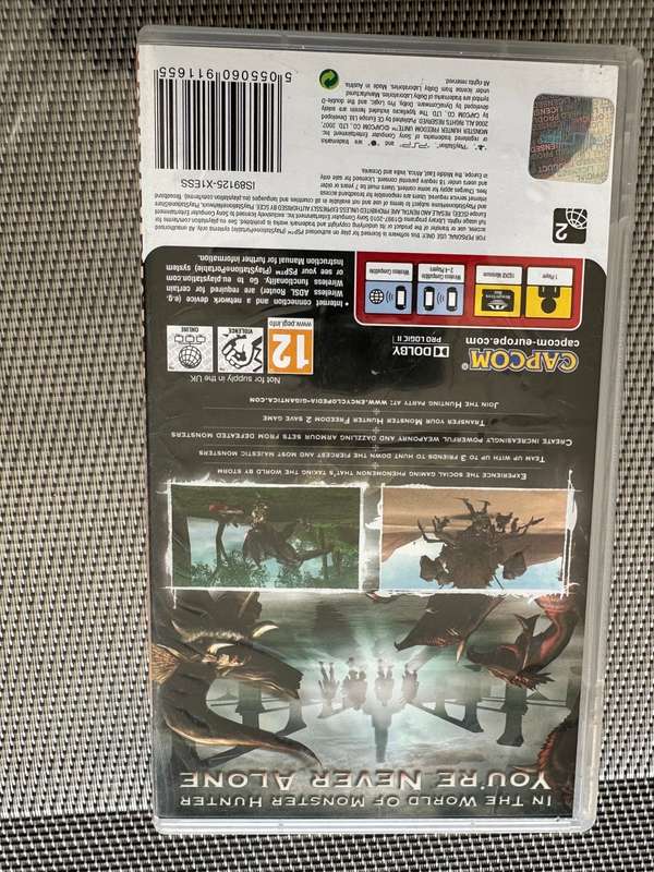 Monster Hunter PSP game