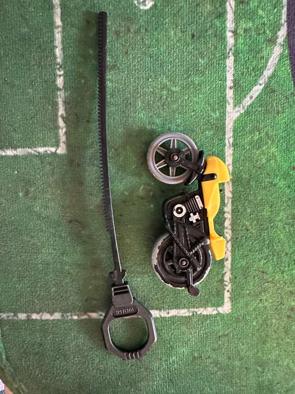 Zip cord and motorbike old school retro