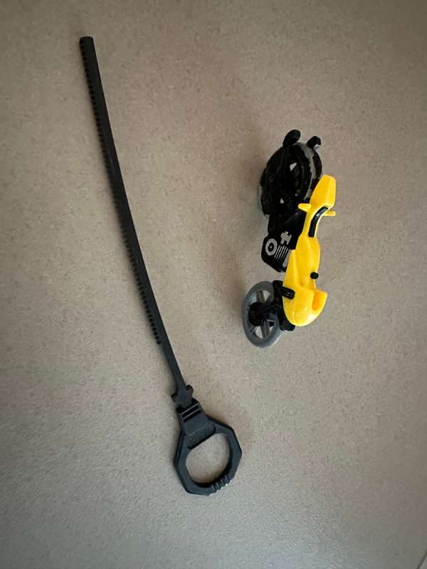 Zip cord and motorbike old school retro