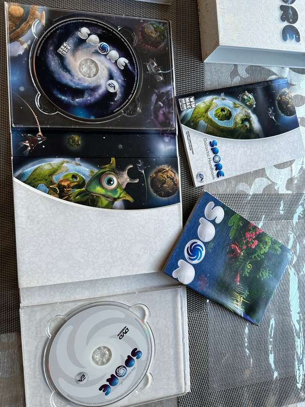 Spore Galactic Edition with Art, Poster and Handbook - collectible