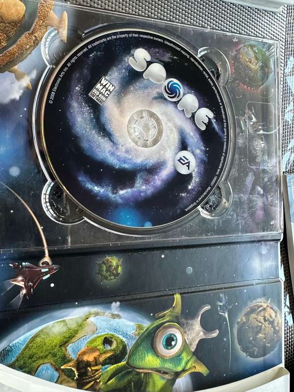 Spore Galactic Edition with Art, Poster and Handbook - collectible