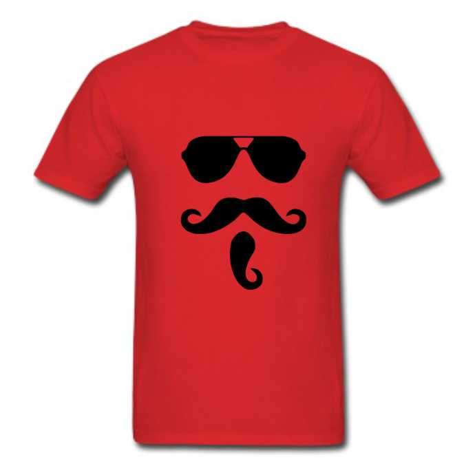 mustache and glasses T-Shirt