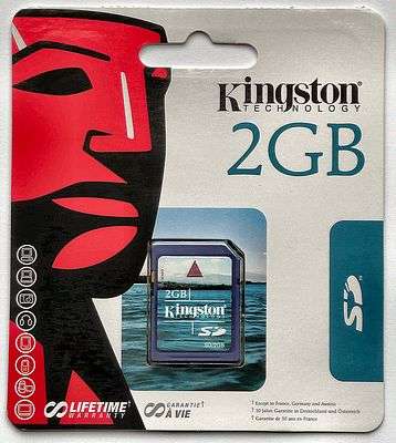Kingston 2GB SDCard