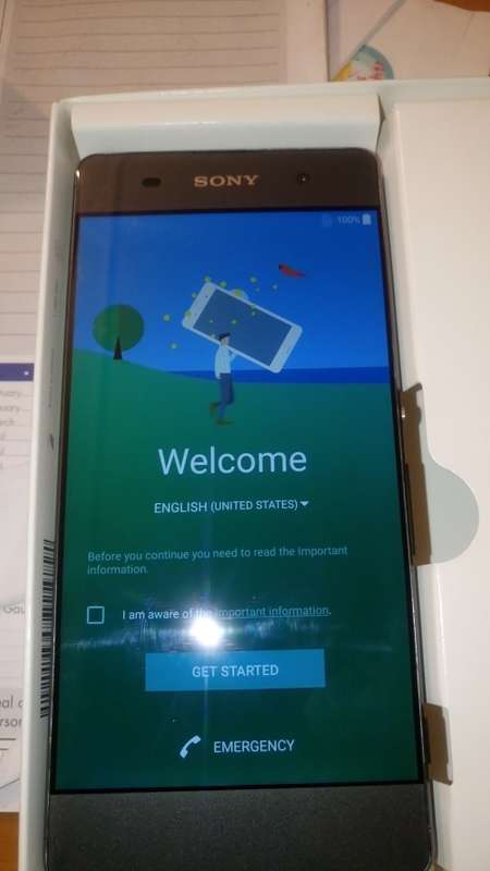Black Sony Xperia XA Dual Sim - Please read description carefully.