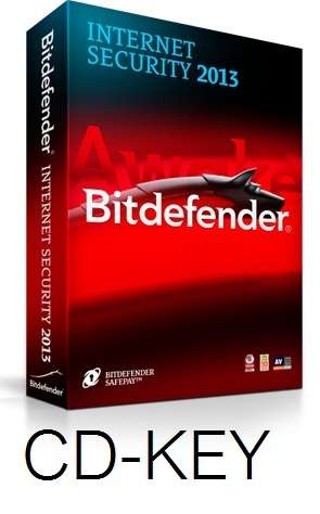 Bitdefender Internet Security 2013 - 1 PC - 1 Year