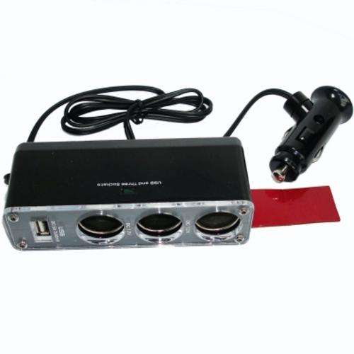 USB Charger Supply & Triple Socket