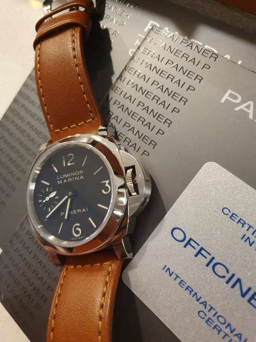 Panerai Luminor Marina PAM111  2014 LNIB FULL SET + EXTRA STRAPS
