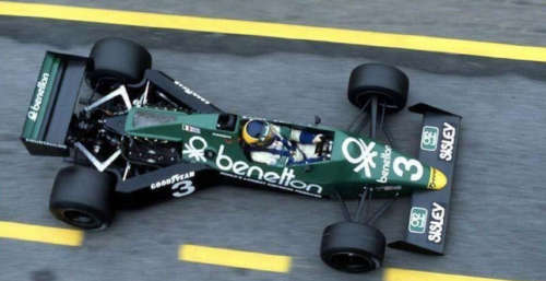 F1 Formula1 Tyrell 012 Boomerang Wing 1983 M.Bereto Driver Grand Prix Legends