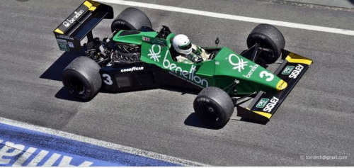 F1 Formula1 Tyrell 012 Boomerang Wing 1983 M.Bereto Driver Grand Prix Legends