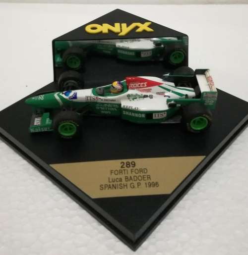 F1 Formula1 Forti Ford Driver Luca Badoer Spanish GP 1996 Onyx Model