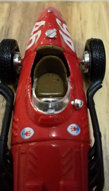 Formula1 F1 BRUMM MASERATI F1250  DOUBLE OUTLET LF/R NR46 CODE:R223-UPD 1950 GP ROMA DRIVER:NANNINI