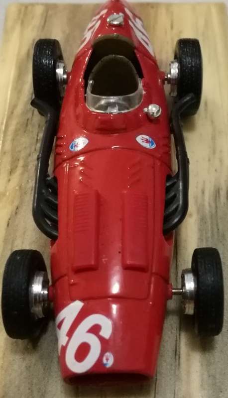 Formula1 F1 BRUMM MASERATI F1250  DOUBLE OUTLET LF/R NR46 CODE:R223-UPD 1950 GP ROMA DRIVER:NANNINI