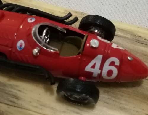 Formula1 F1 BRUMM MASERATI F1250  DOUBLE OUTLET LF/R NR46 CODE:R223-UPD 1950 GP ROMA DRIVER:NANNINI