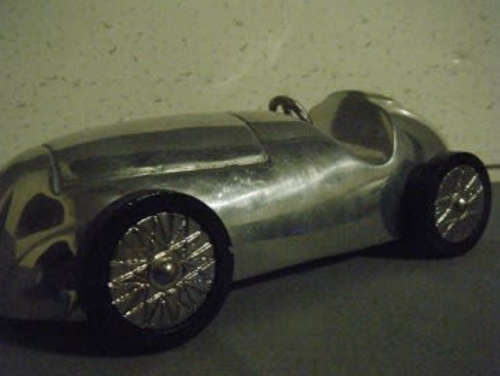 Formula one n plate,chromed F1 racer produced 1969 Hong Kong,stunning beautiful car big length 30 cm