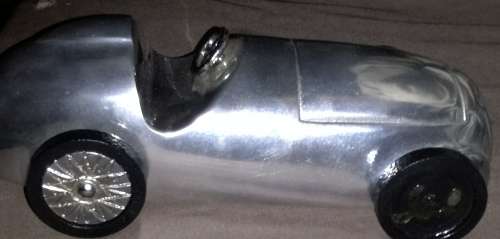 Formula one n plate,chromed F1 racer produced 1969 Hong Kong,stunning beautiful car big length 30 cm