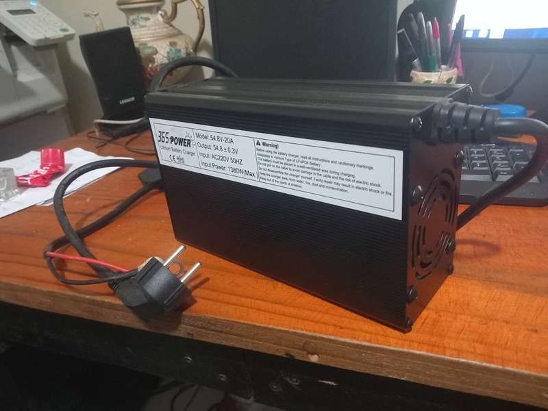 365 Power 54.8v Lithium-Ion battery charger 20Amp