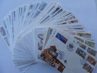 SWA FDC's x 50 (All sealed in plastic) - No duplicates