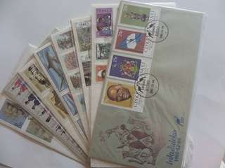 Ciskei FDC's x 8 - (All sealed in plastic) No duplicates