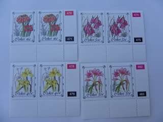 Ciskei 1.25 (1988) - Protected Flowers mint pairs