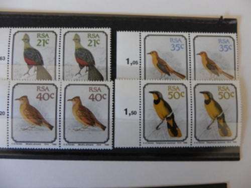 RSA 5.10 (1990) - SA Birds mint pairs