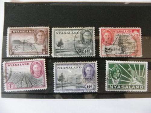 Nyasaland Used stamps