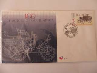 RSA 6.48 (1997) 100 Years of Motoring in SA FDC