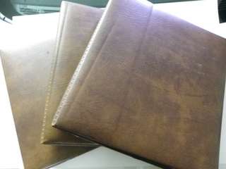 FDC Albums x 3 with 20 pages per Album - Bid per Album