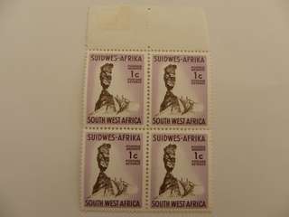 SWA (1961) - 1st Decimal 1 c Mint Blockof4Stamps